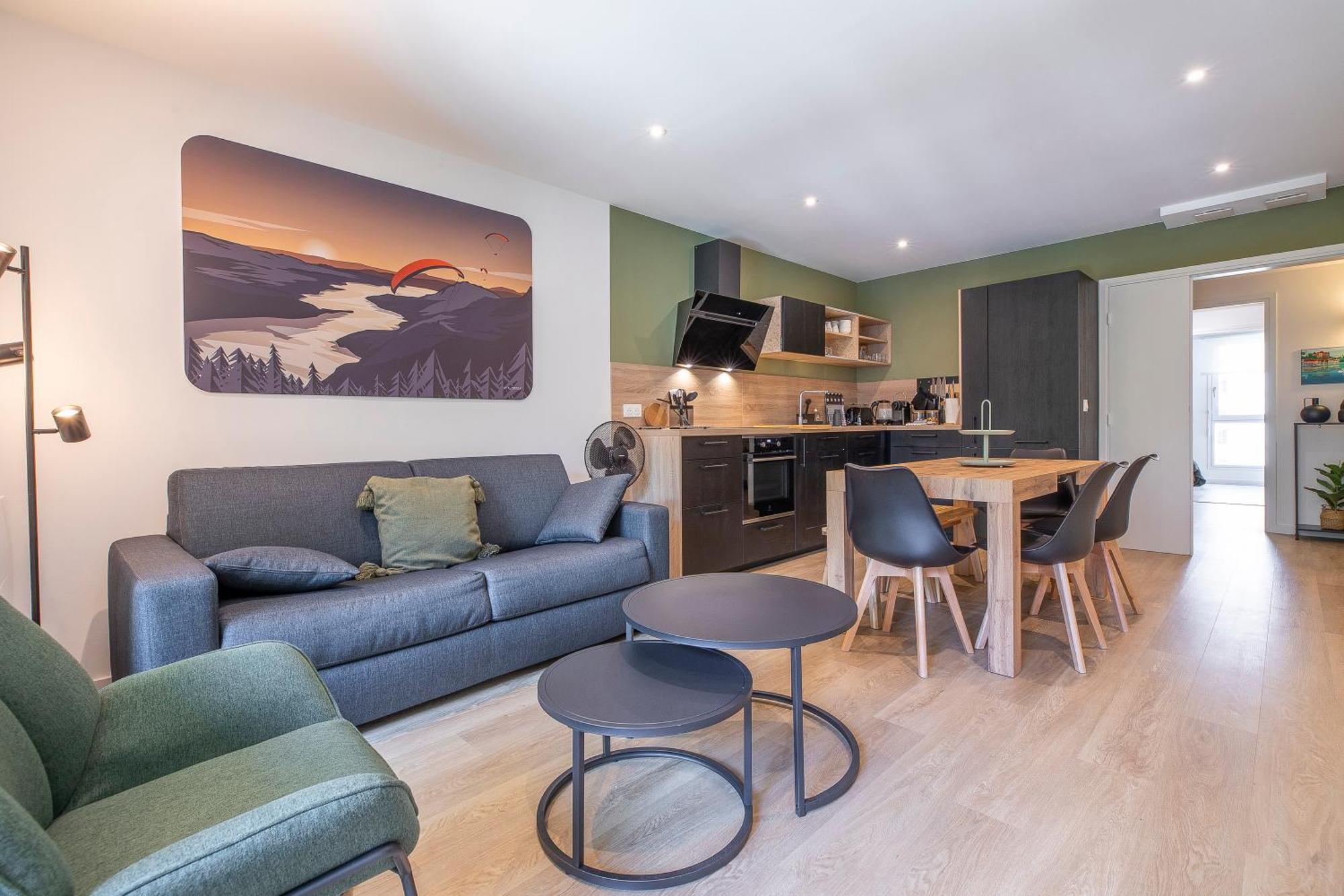 Appartement Moderne Au Coeur D'Annecy - A Deux Pas Du Lac Et De La Vieille Ville ภายนอก รูปภาพ